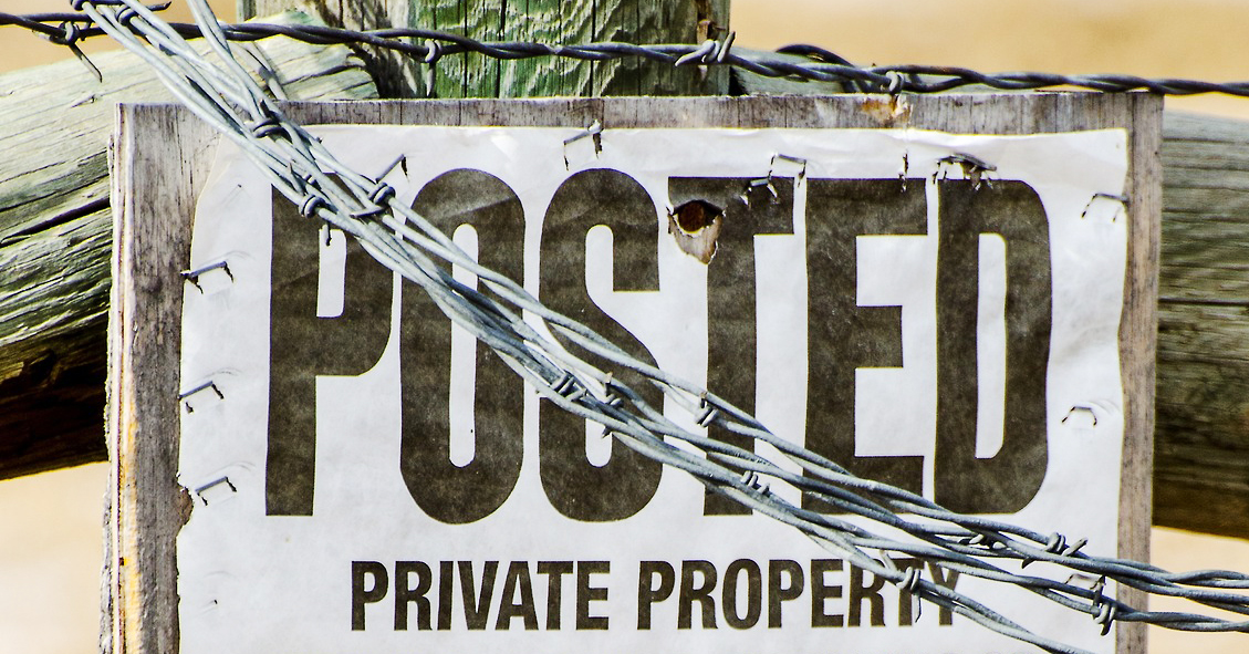 Pa Trespassing Law - posted sign
